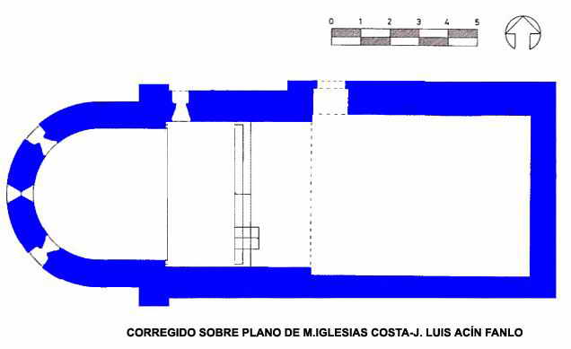 PLANTA DEL TEMPLO, CORREGIDA DE MANUEL IGLESIAS